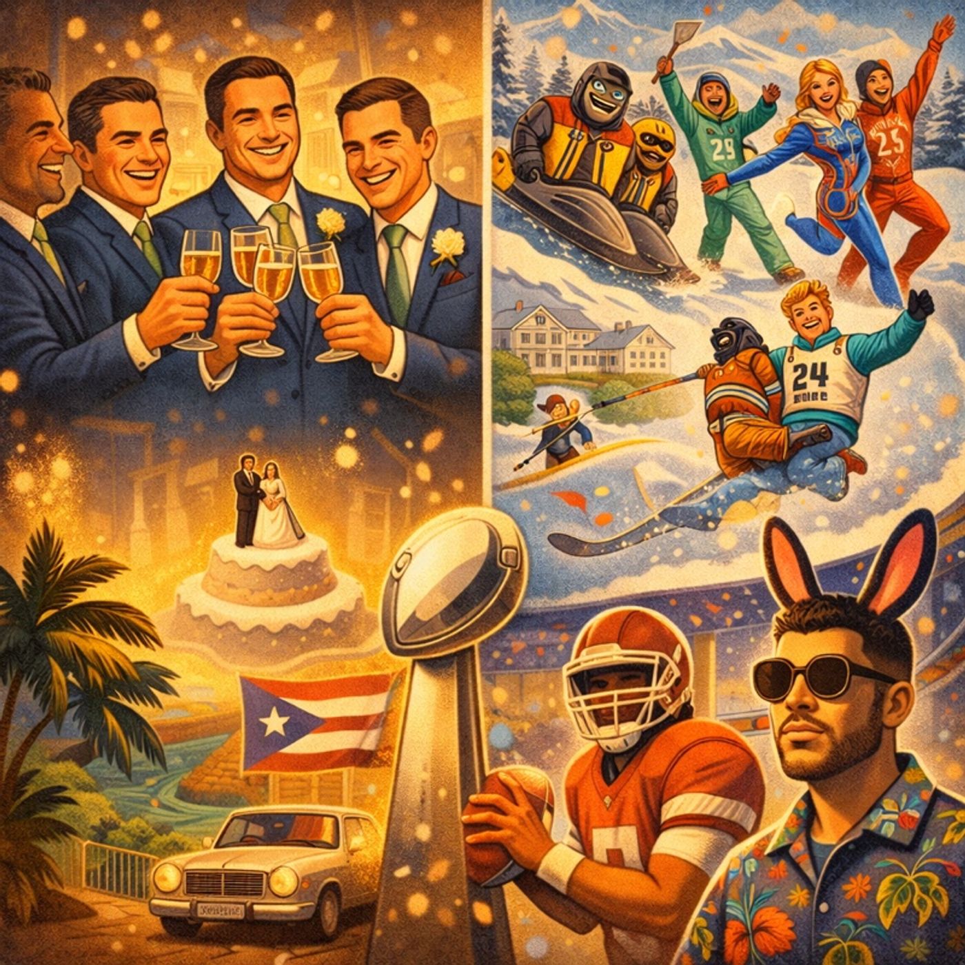 Episode 26 - Weddings and Winter Olympics and Super Bowl episode artwork