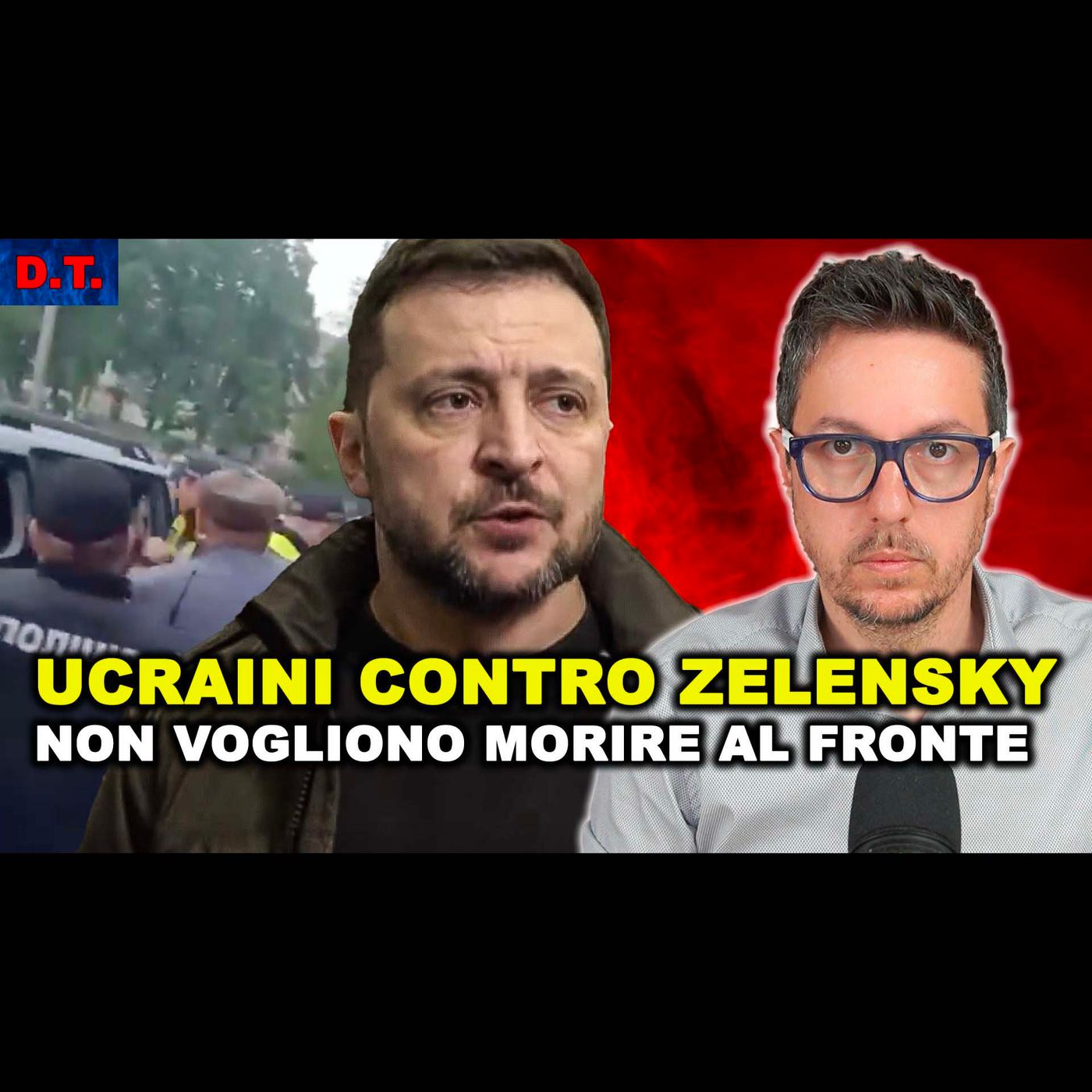 KIEV: GLI UCRAINI SI RIBELLANO ai reclutamenti forzati e ATTACCANO UN VEICOLO DELL’ESERCITO