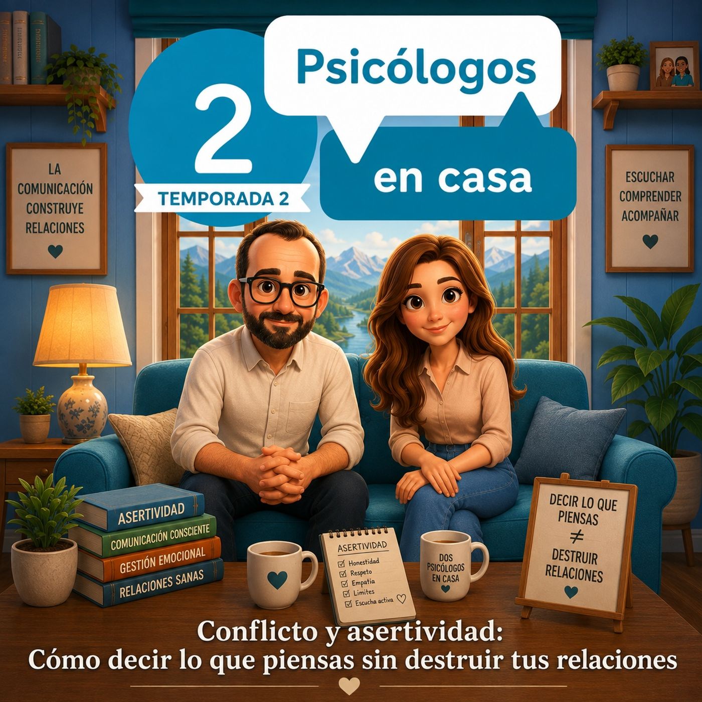 Conflicto y asertividad: Cómo decir lo que piensas sin destruir tus relaciones episode artwork