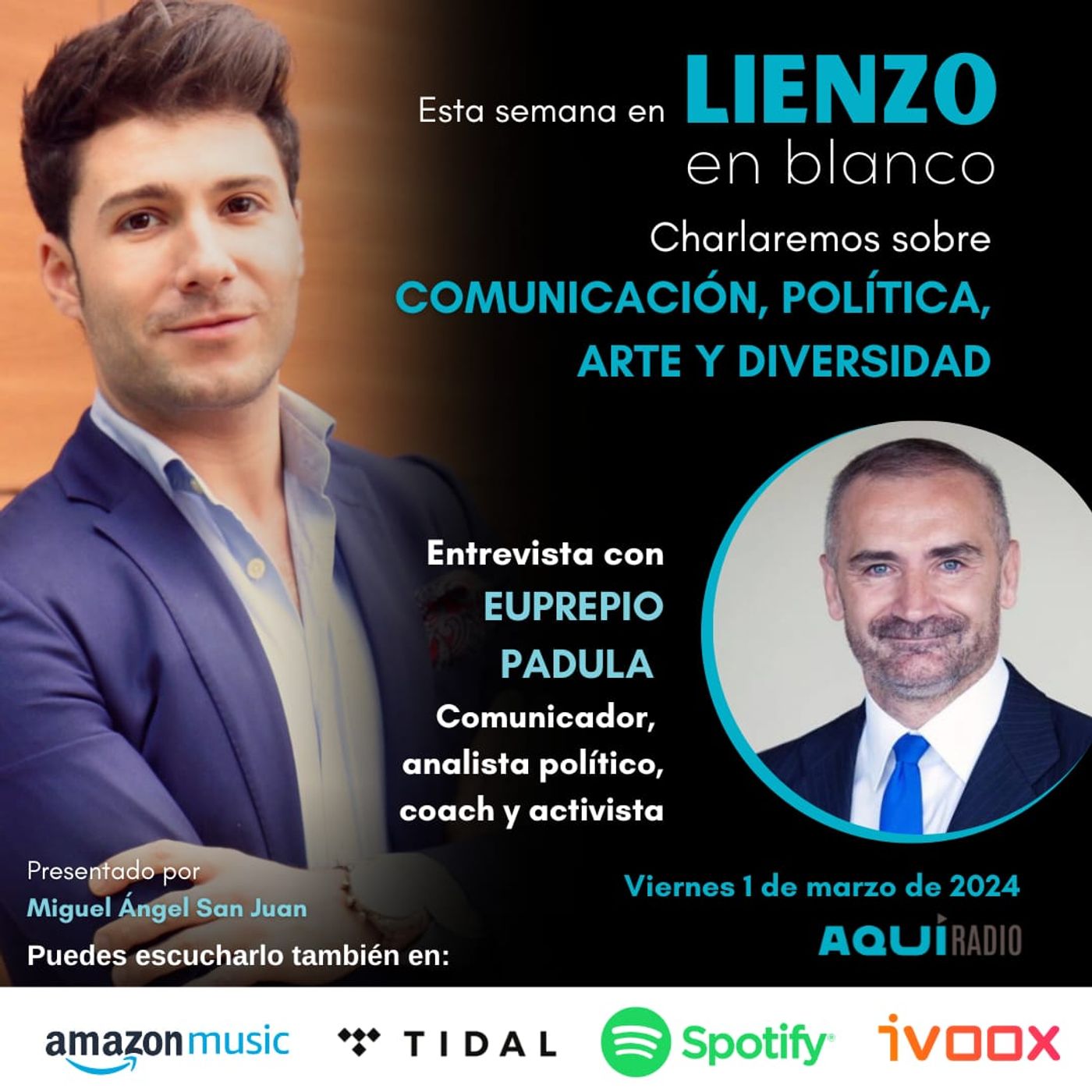 Comunicación, política, arte y diversidad / Entrevista a Euprepio Padula episode artwork