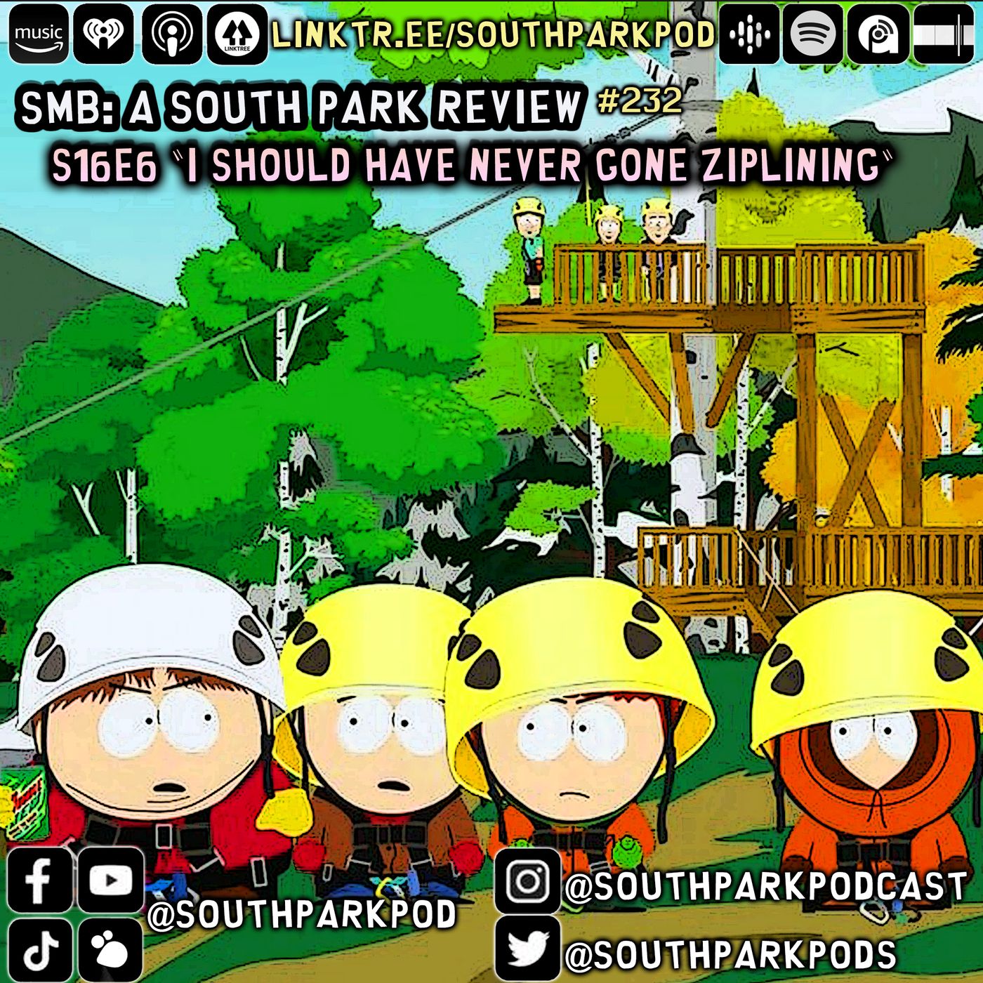 SMB #232 - S16E6 I Should Have Never Gone Ziplining - "Shaka Bra"