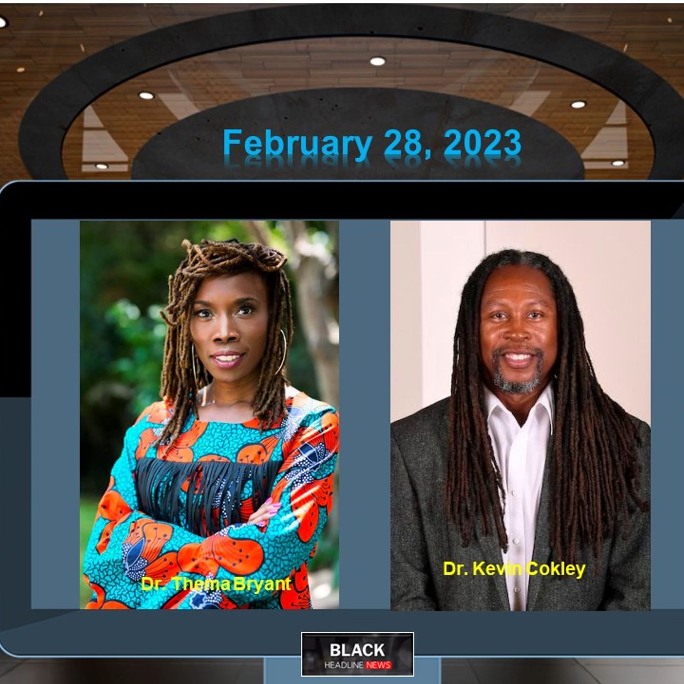 Dr. Thema Bryant and Kevin Cokley talk candid about Black mental health with live forum host, Ken McCoy episode artwork