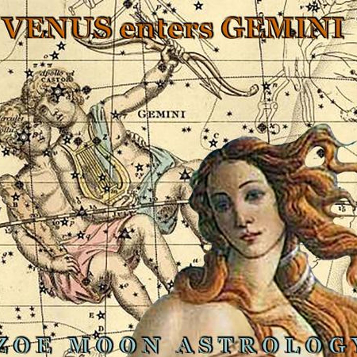 The Zoe Moon Astrology VENUS into GEMINI Show episode artwork
