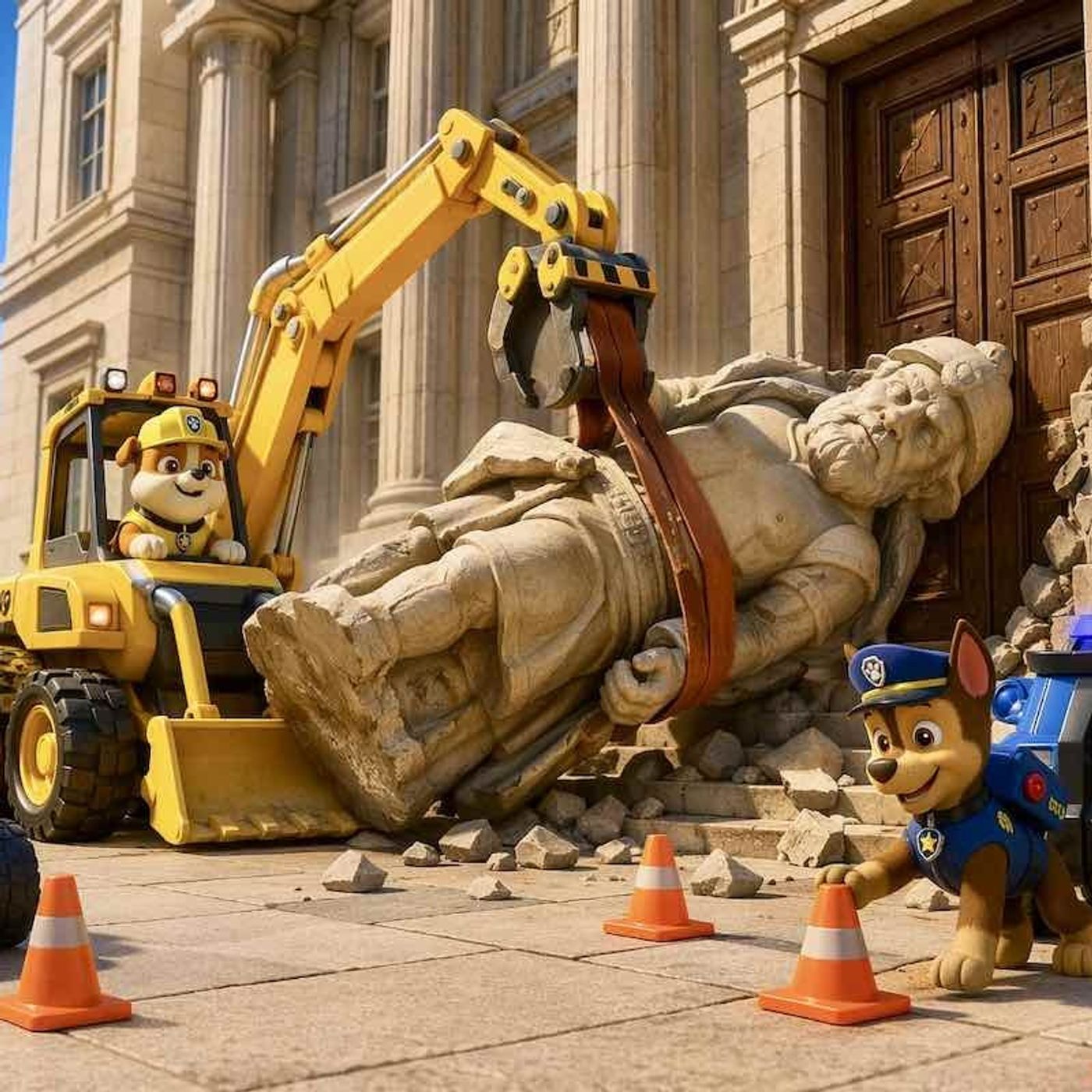 Cuento de la Patrulla Canina: Misión Terremoto 🚨