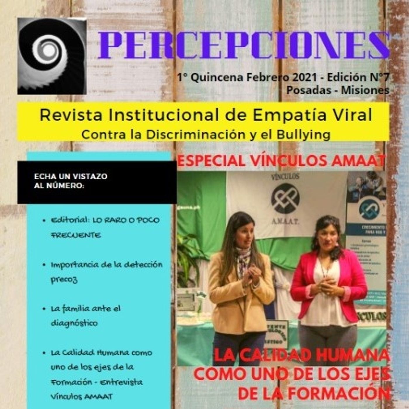 PERCEPCIONES REVISTA DE EMPATIA VIRAL