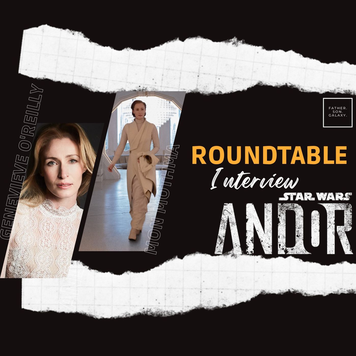 Exclusive Roundtable Interview with Genevieve O'Reilly of Star Wars: Andor episode artwork