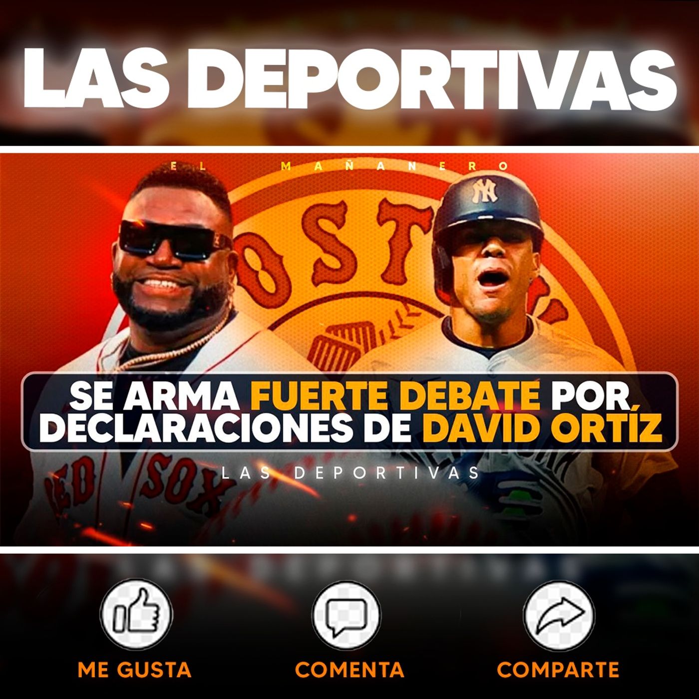 Fuerte debate por declaraciones de David Ortiz - ¿Pujols Cumplió como manager? - Las Deportivas