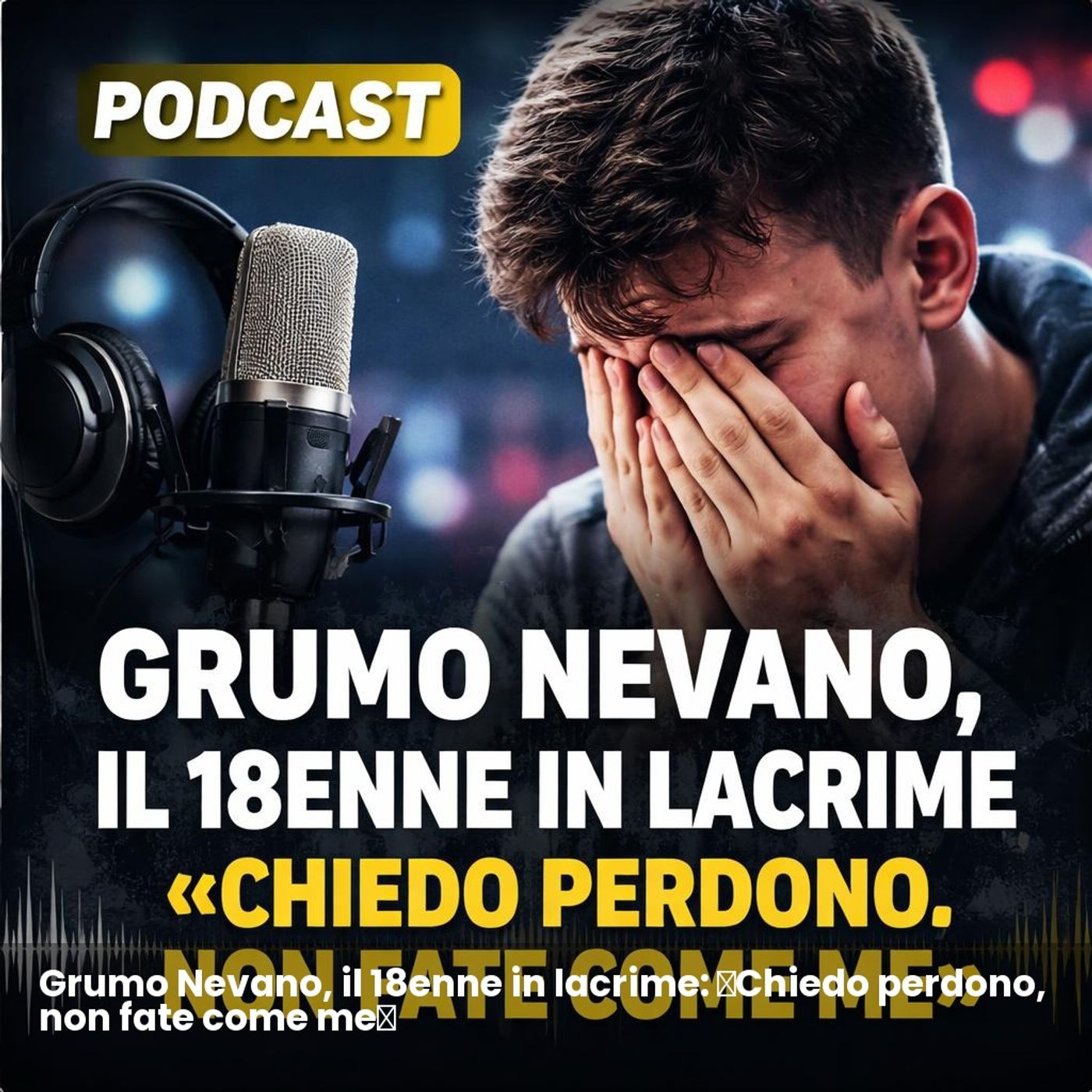 Grumo Nevano, il 18enne in lacrime: «Chiedo perdono, non fate come me» episode artwork
