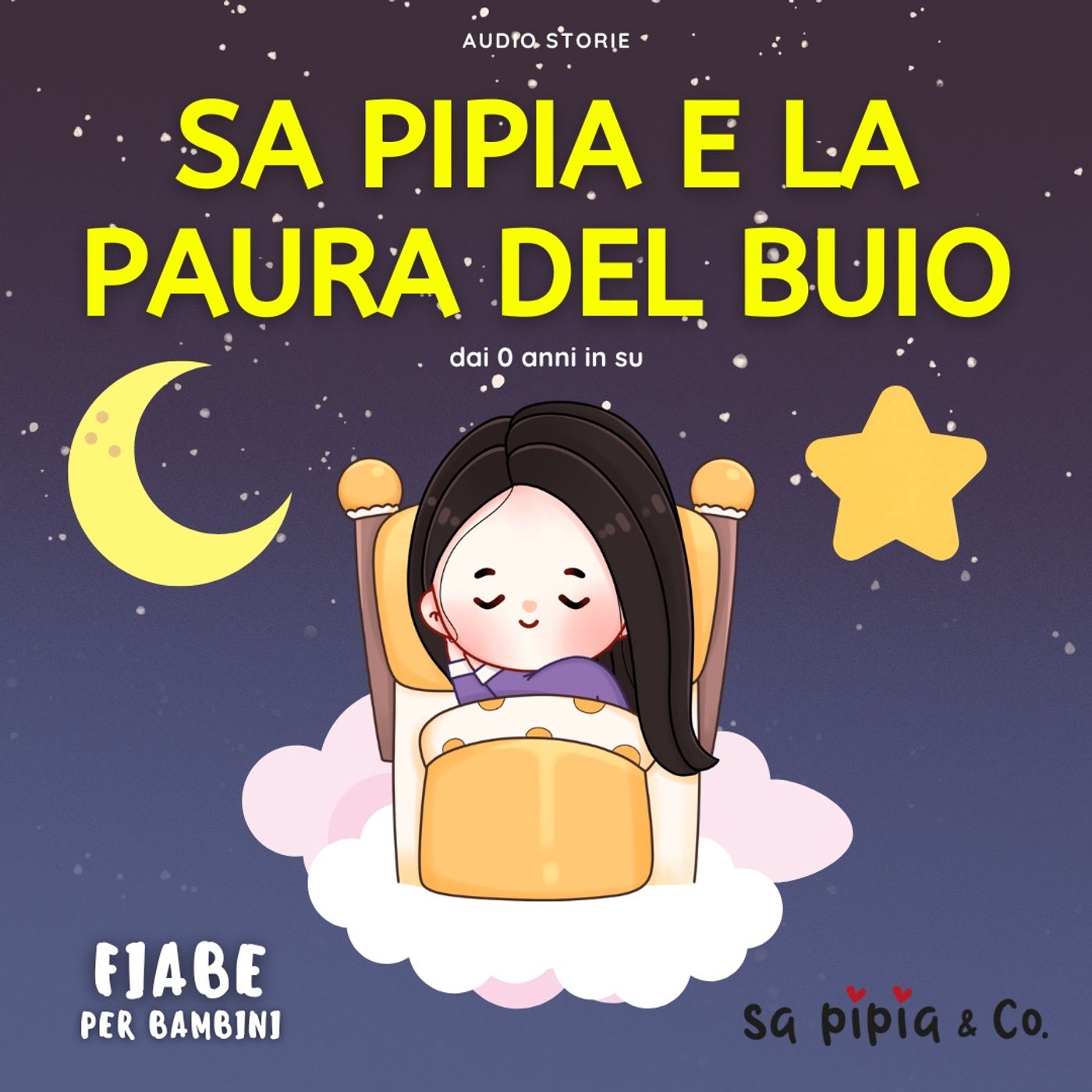 Sa Pipia e la paura del buio - Fiabe per bambini