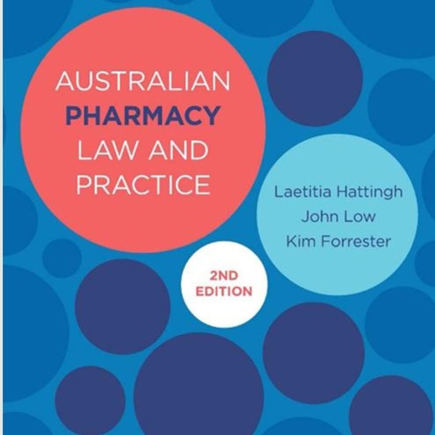 Australian Pharmacy Law and Practice