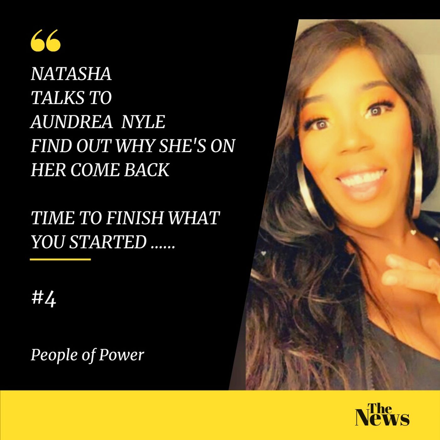 POP | People of Power | POD | Natasha Kerr interviews Aundrea Nyle #4