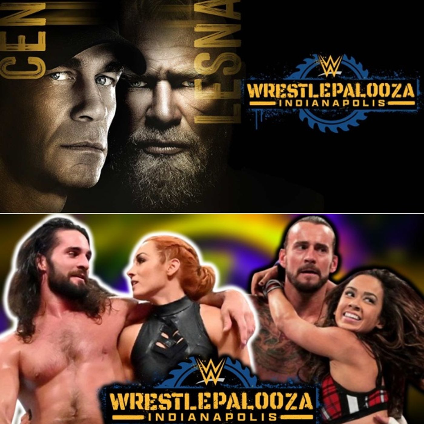 Love, War & Wrestlepalooza – Punk & AJ vs Seth & Becky