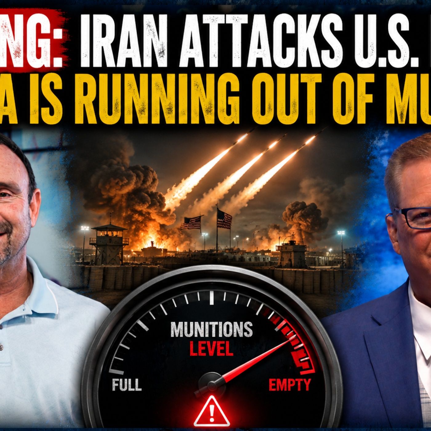 BREAKING: Iran Attacks U.S. Bases & America is Running Out of Munitions episode artwork