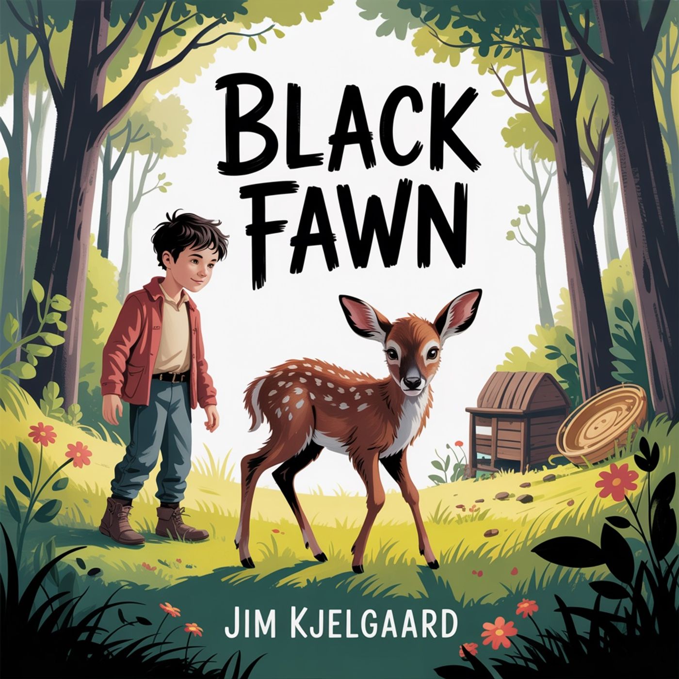 Black Fawn: A Boy's Bond with Nature