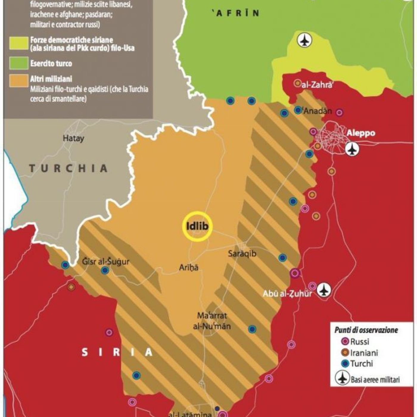 Turchia e Russia in Siria. Talvolta alleati instabili, amici impossibili (seconda parte)(3marzo2020)