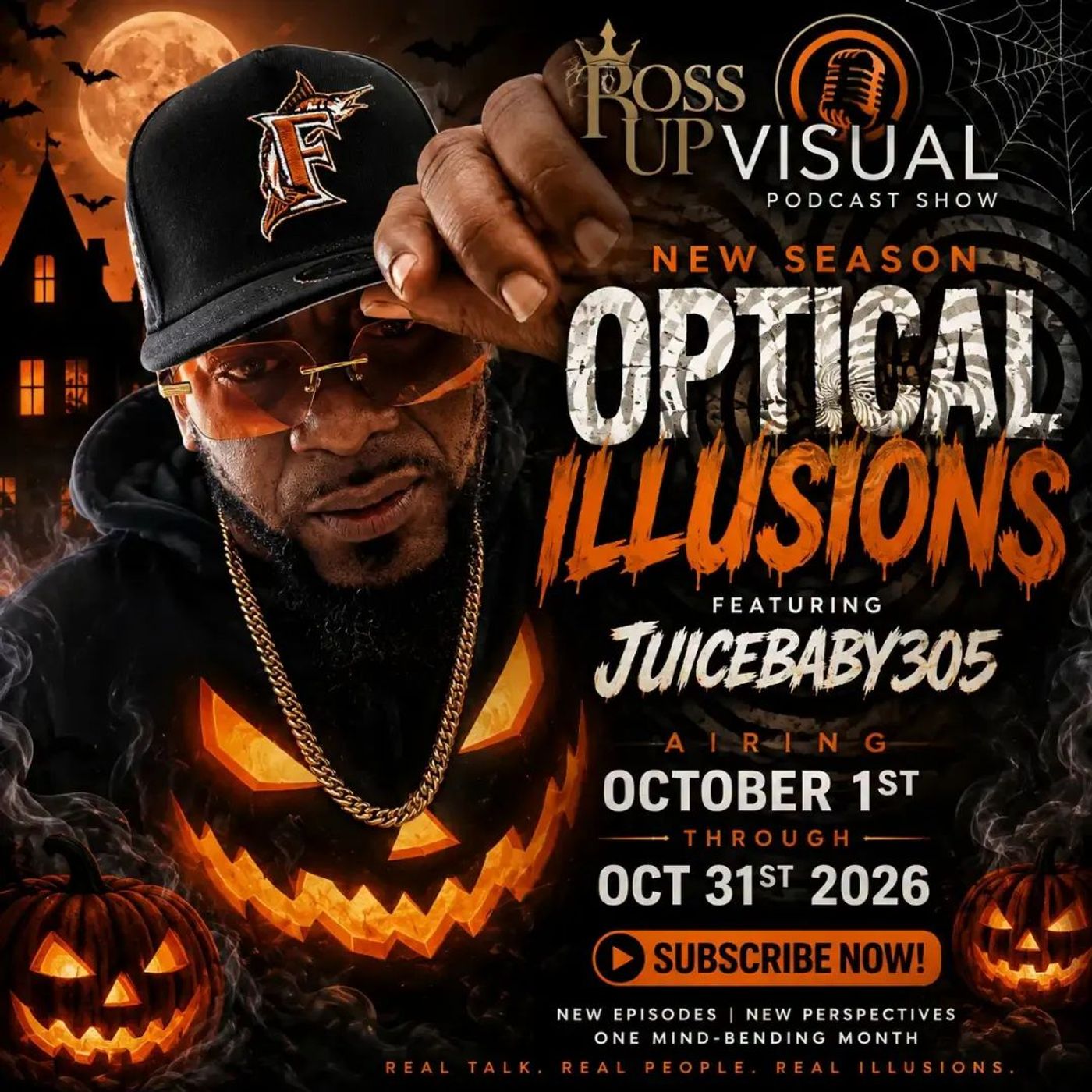 Optical Illusions New Season Halloween Edition JuiceBaby305 Ep. 1