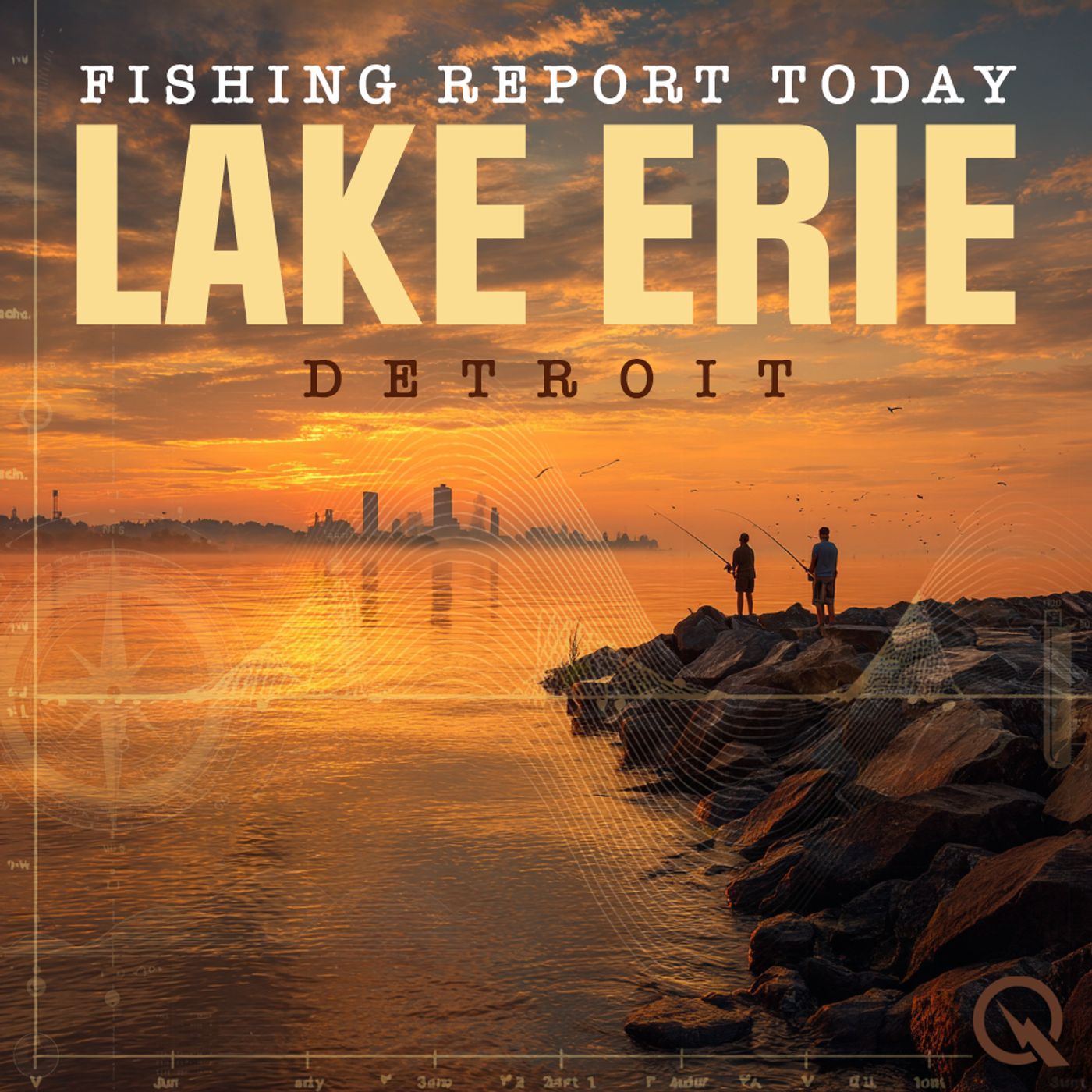Windy Fall Walleye and Perch Bite on Lake Erie - Detroit Daily Fishing Report