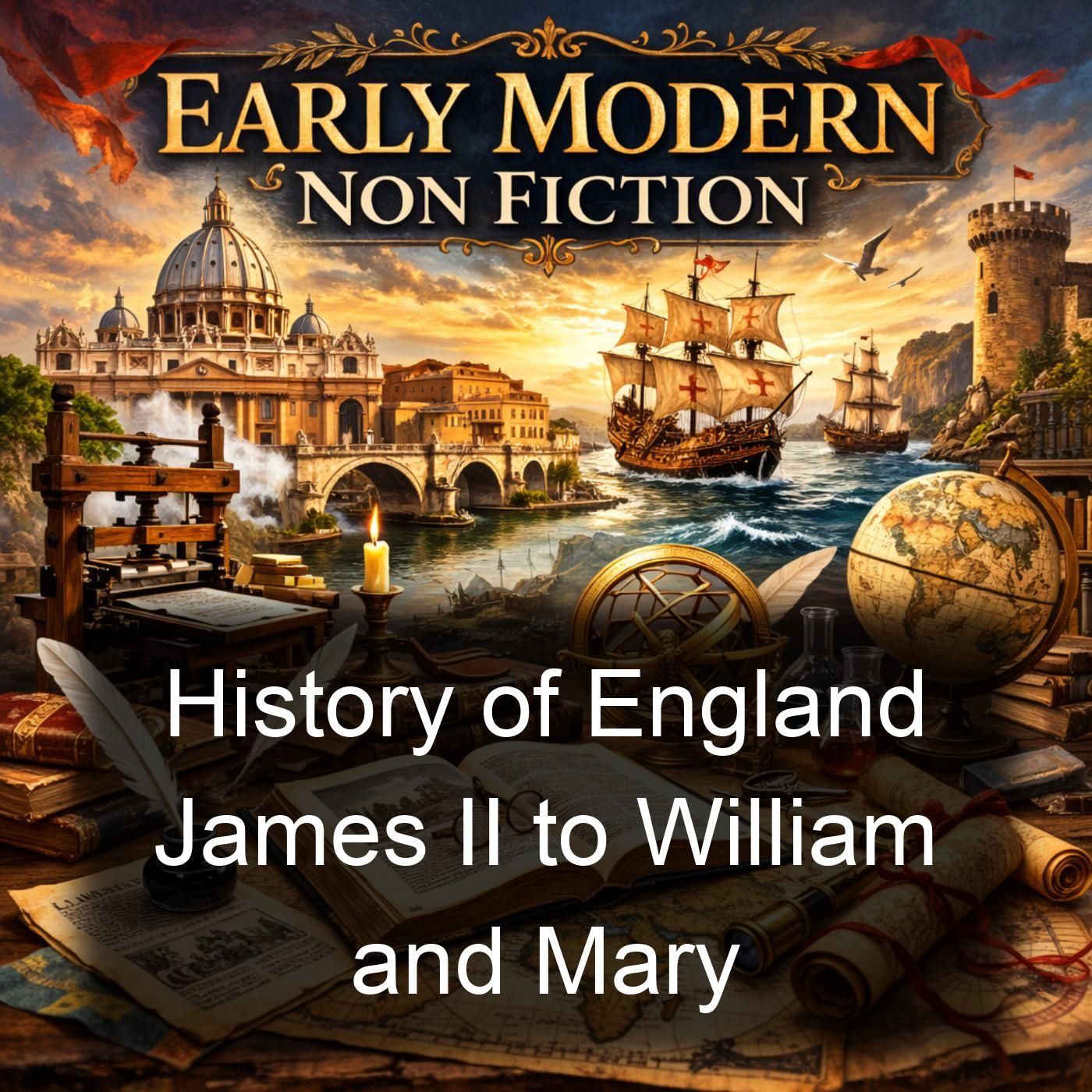 History of England James II to William and Mary cover art