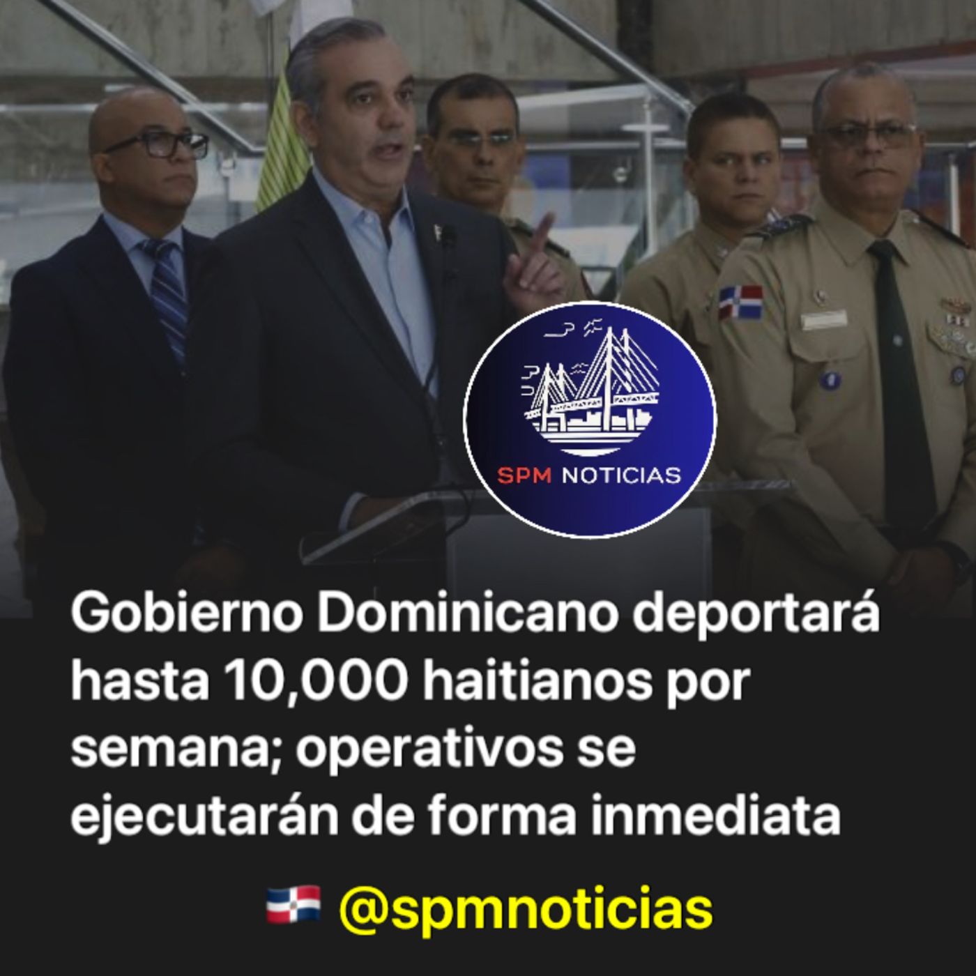 El Gobierno deportará hasta 10,000 haitianos por semana