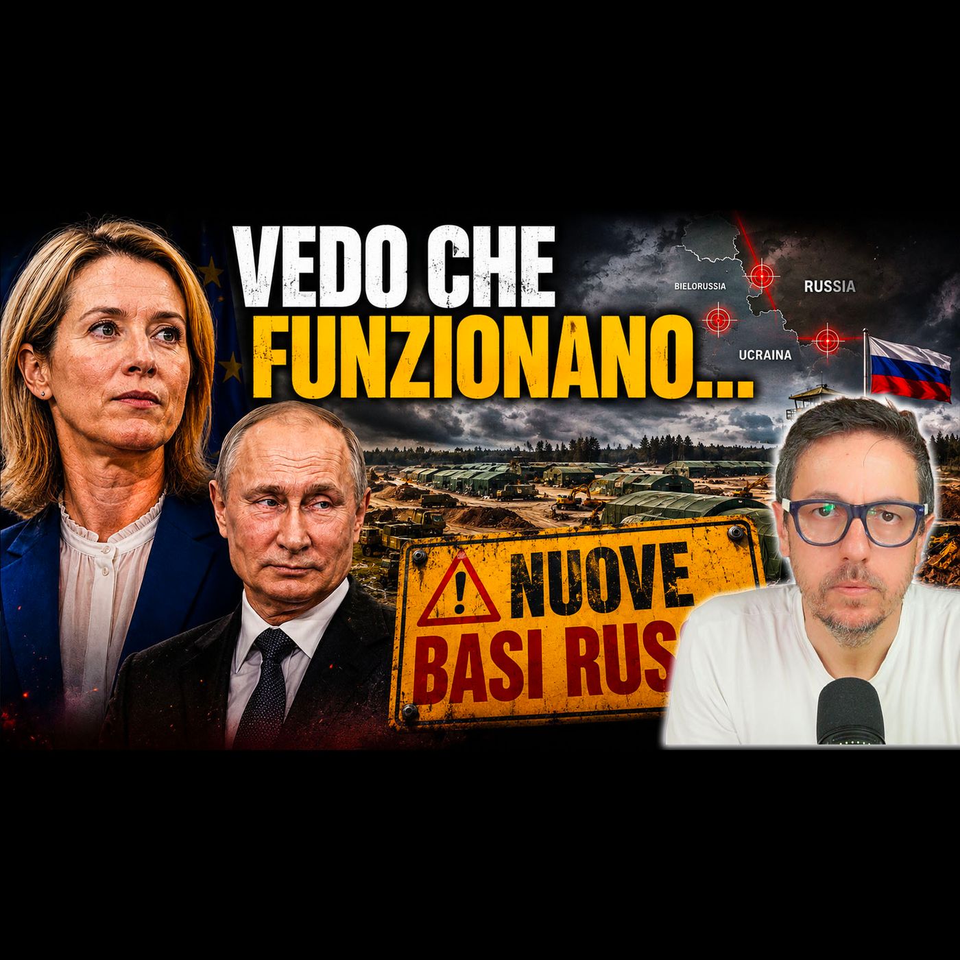 MA HANNO FUNZIONATO O NO LE SANZIONI? LA RUSSIA COSTRUISCE NUOVE BASI? episode artwork