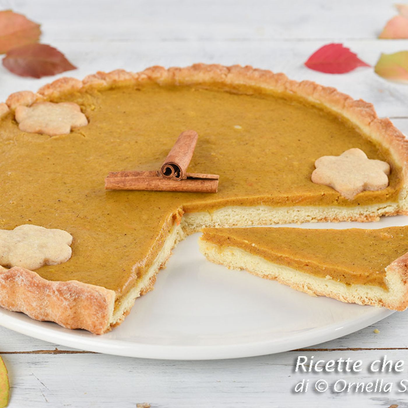 Crostata alla zucca o pumpkin pie episode artwork