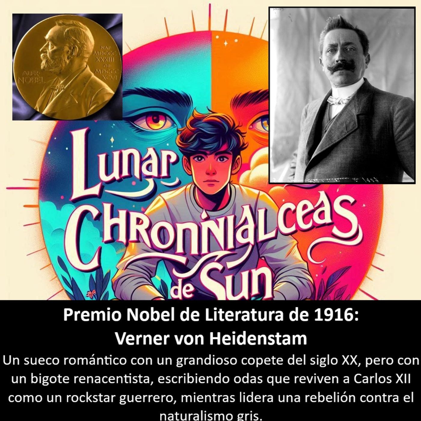 Premio Nobel - 1916. Verner von Heidenstam (Suecia) – Poesía nacionalista episode artwork