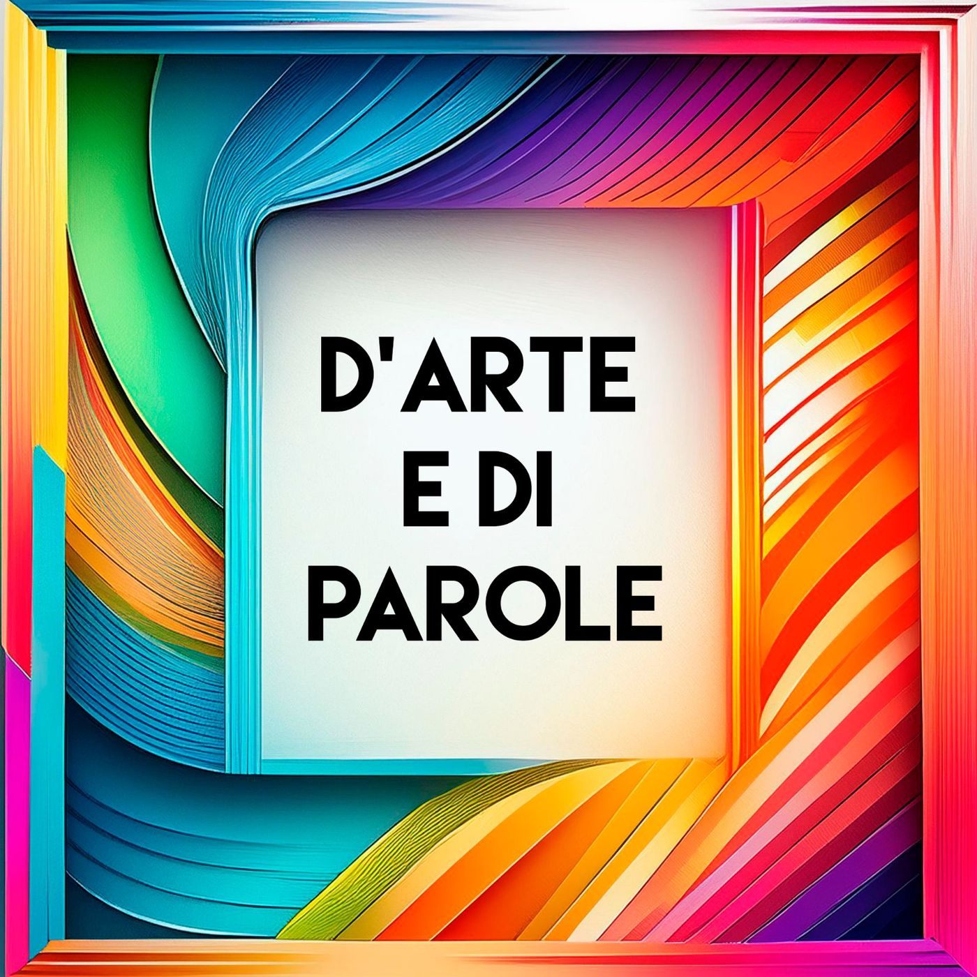 Copertina di D'arte e di parole