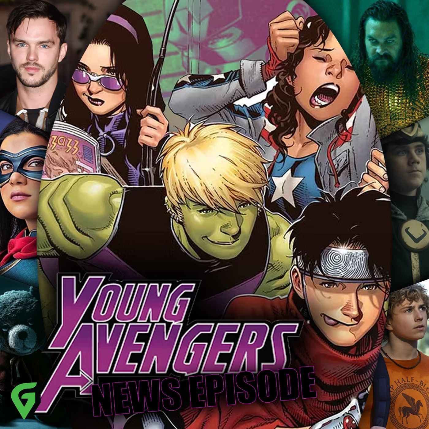 cover of episode Young Avengers Still Happening? Hoult Cast As Lex, Aquaman 2 Trailer : GV 586