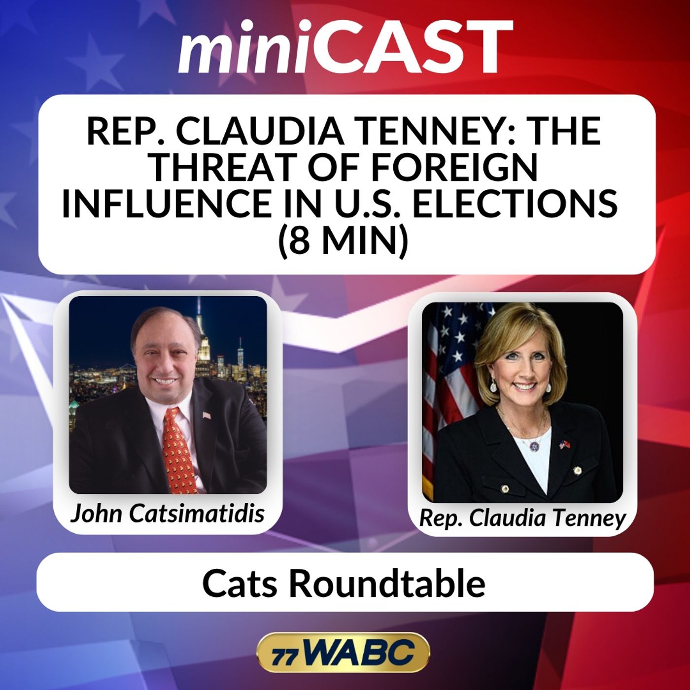 Rep. Claudia Tenney: The Threat of Foreign Influence in U.S. Elections (8 min) episode artwork