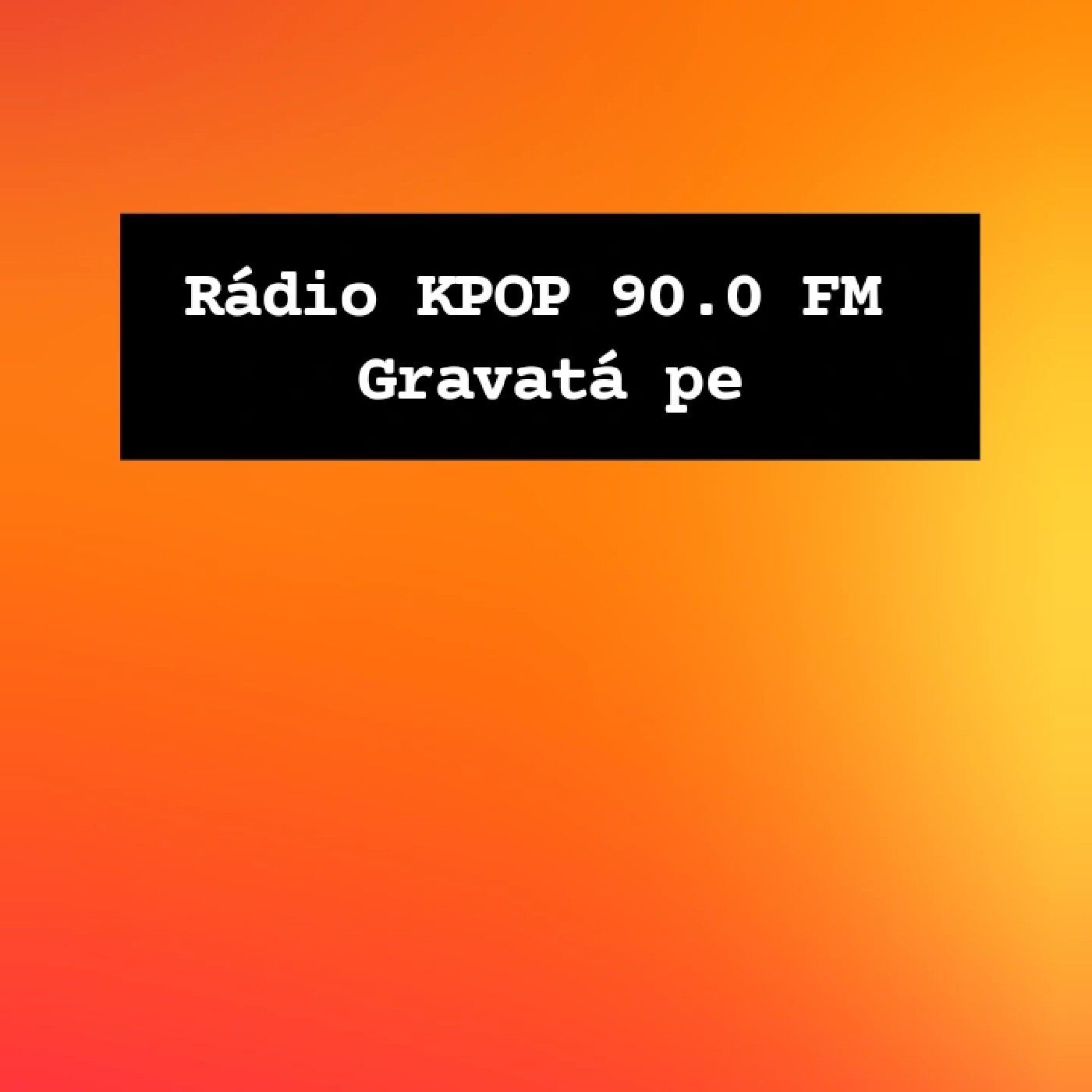 Rádio k-pop Gravatá cover art