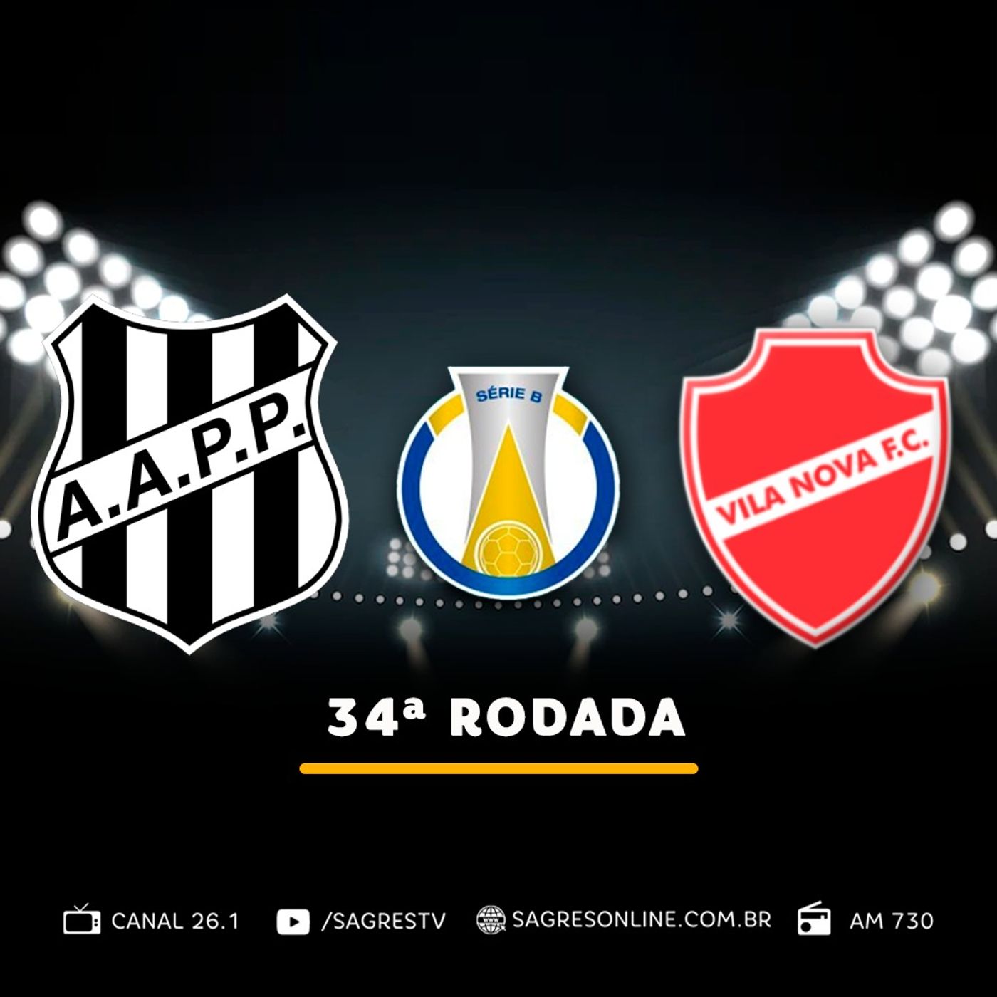 Série B 2022 #34 - Ponte Preta 1x1 Vila Nova, com Jaime Ramos episode artwork