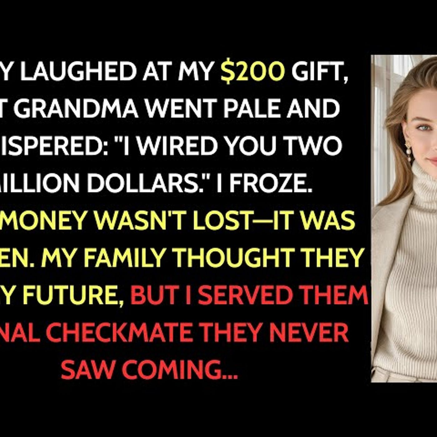 At Christmas, I thanked Grandma for $200—she went pale_ “I wired $2,000,000.” episode artwork