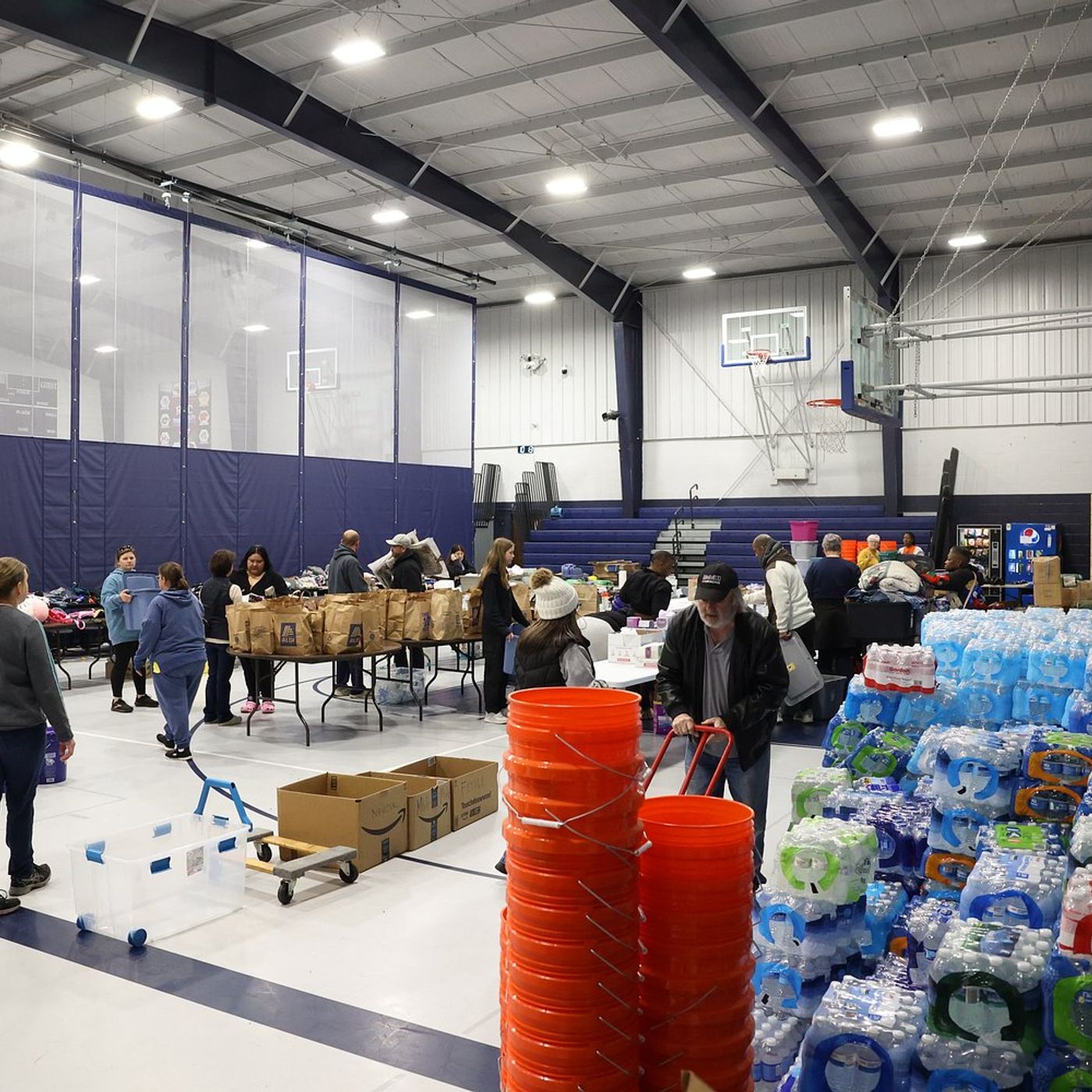Grace Christian Academy hub for tornado help, supplies episode artwork