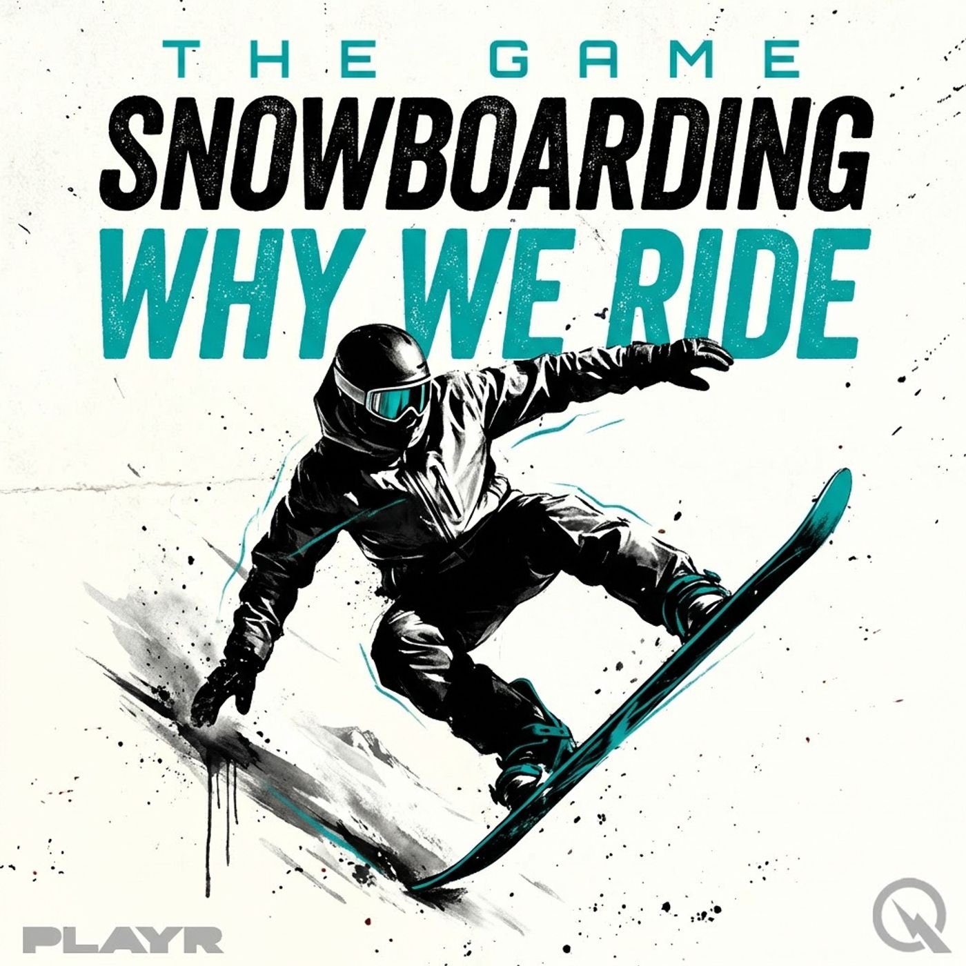 Snowboarding podcast artwork