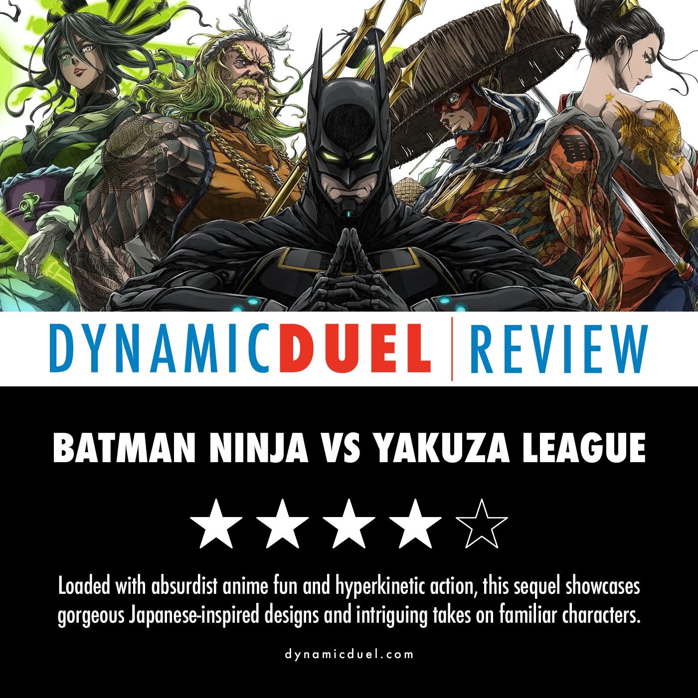 Batman Ninja vs. Yakuza League Review