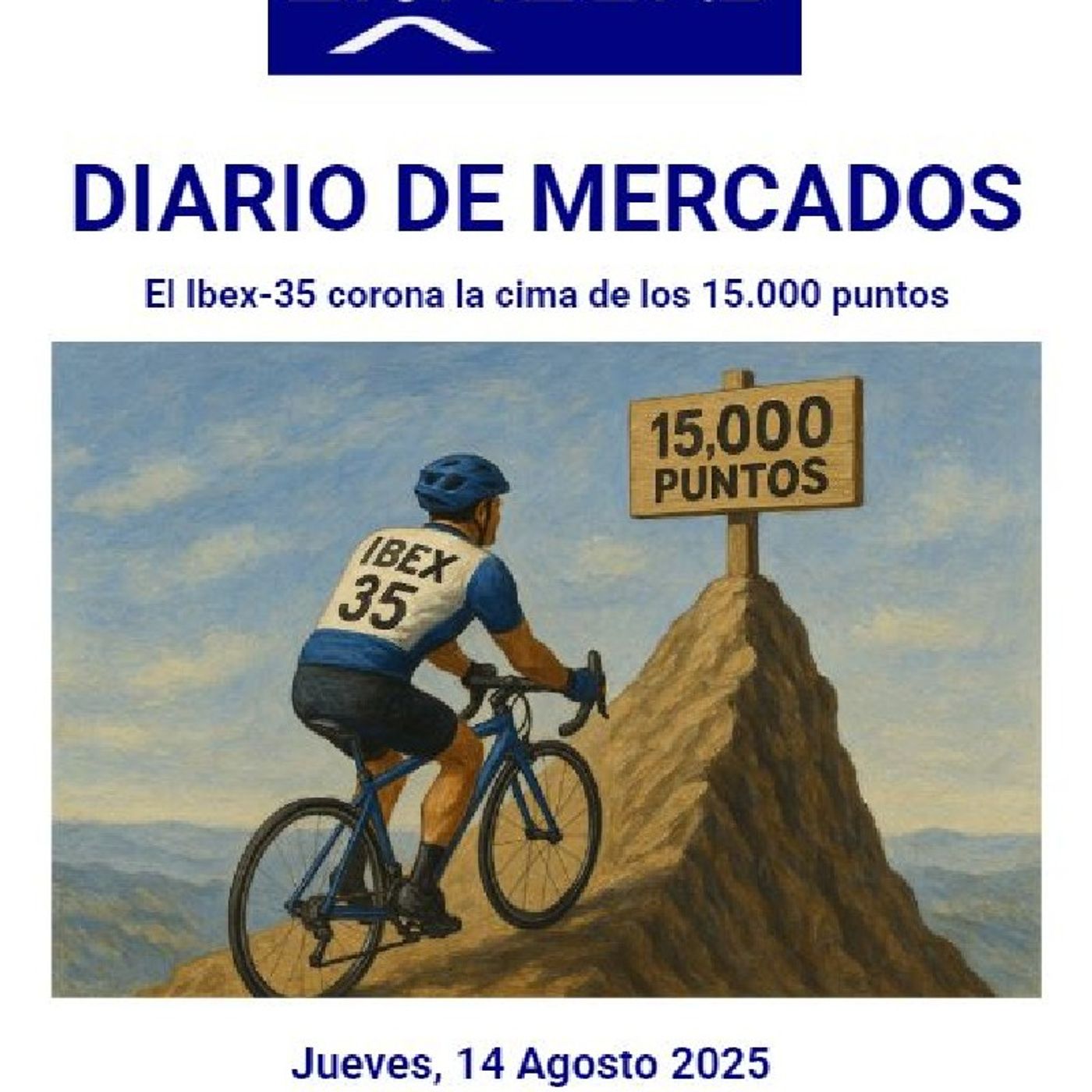 PODCAST en abierto DIARIO DE MERCADOS Jueves 14 Agosto 2025 episode artwork