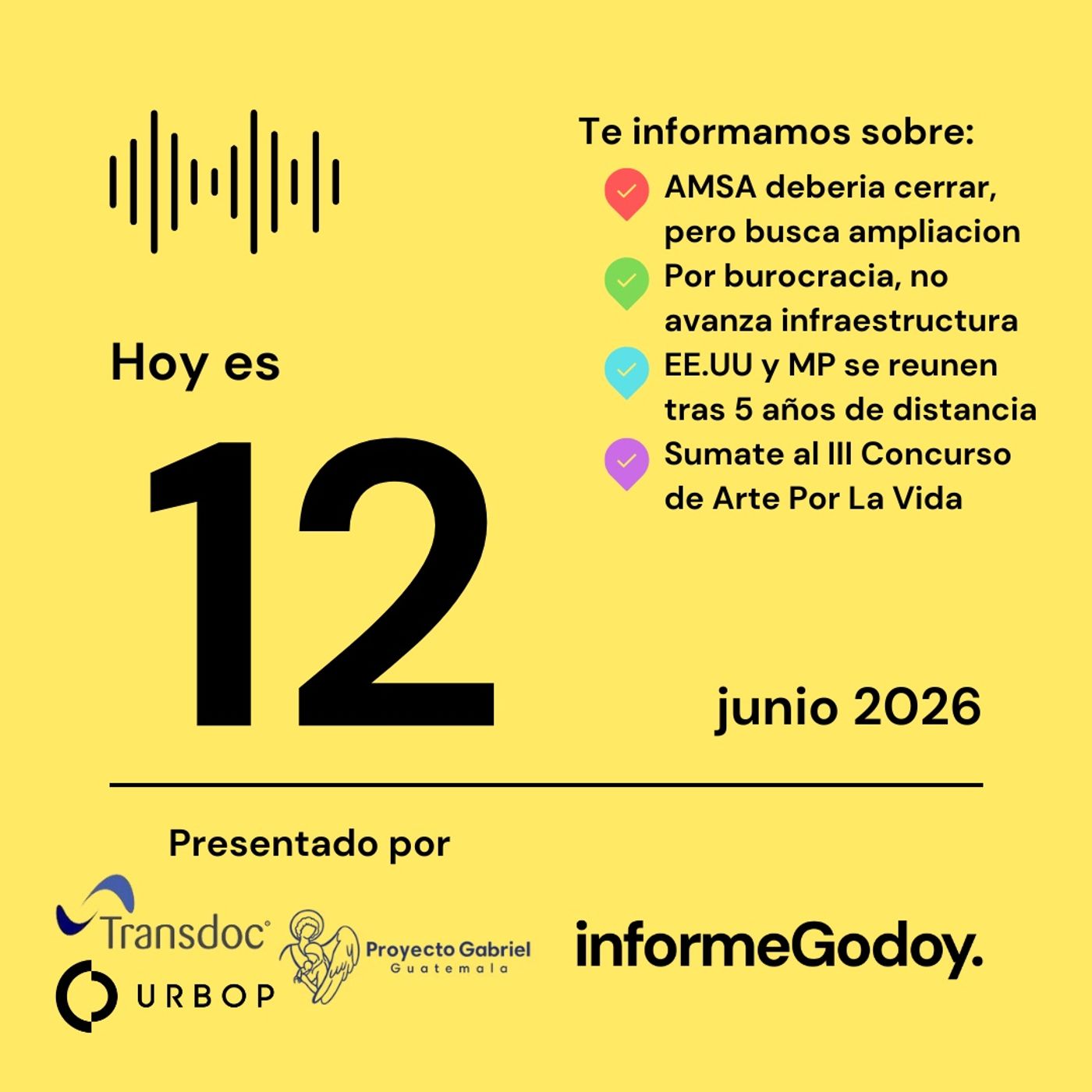 12 de junio 2026 episode artwork