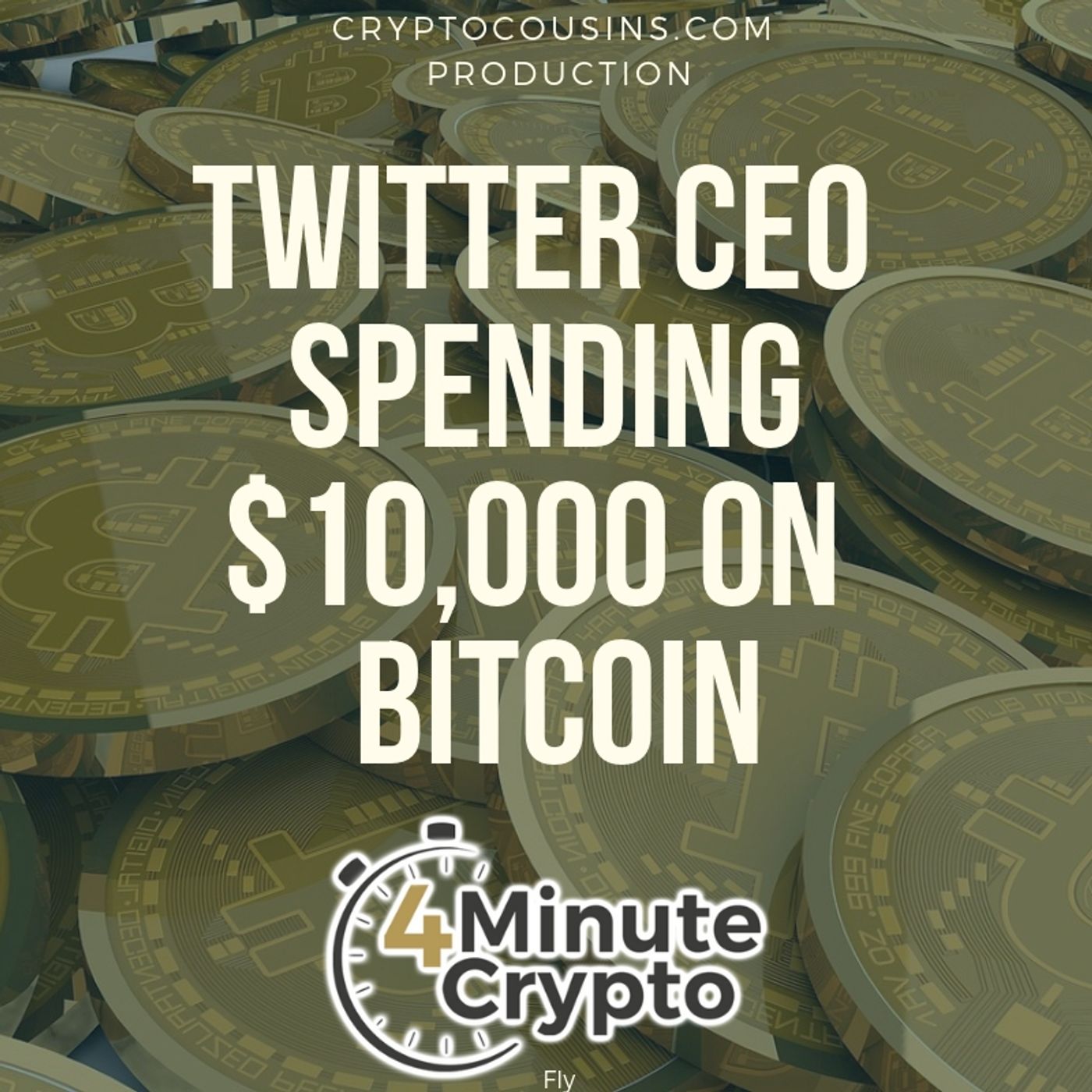 Twitter CEO Jack Dorsey Alludes to Spending $10,000 a Week on Bitcoin episode artwork