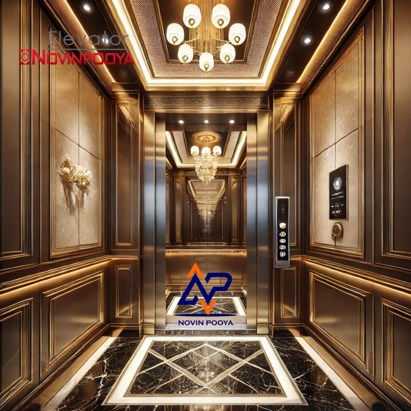 "The design of elevator cabins by the Novin Pooya method." episode artwork