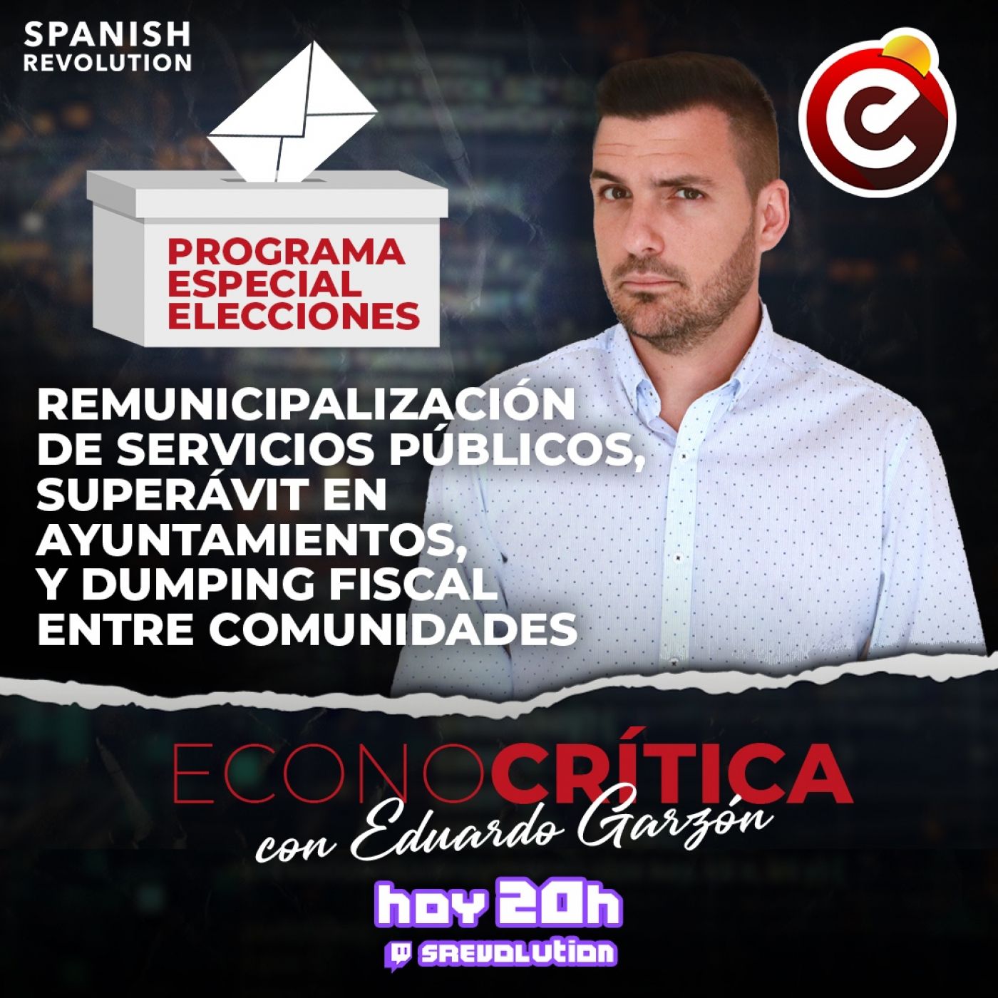 Econocrítica 1x19 - Especial Elecciones: Remunicipalización, superávit, dumping fiscal