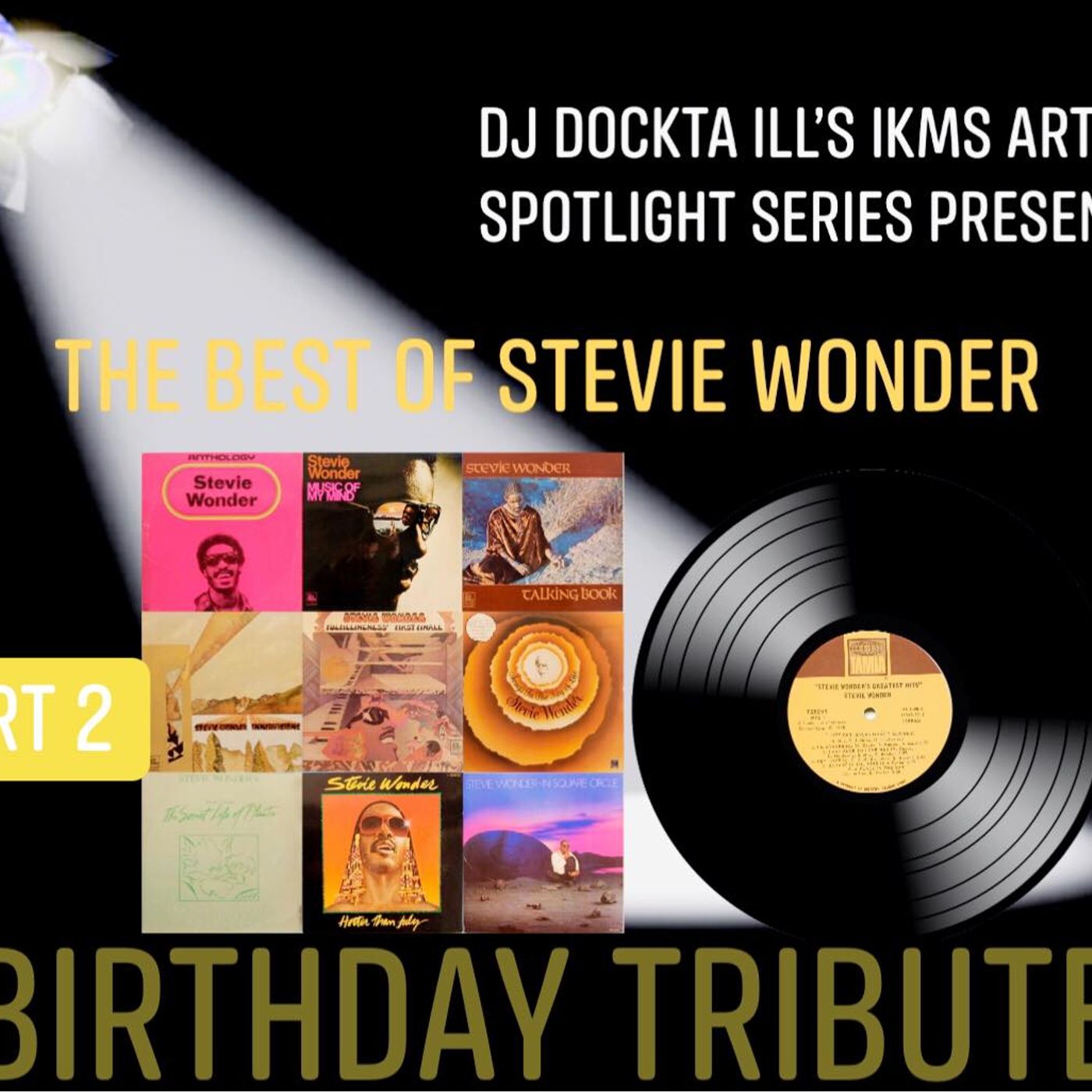 Dj Dockta Ill's IKMS Stevie Wonder Birthday Tribute Part 2 episode artwork
