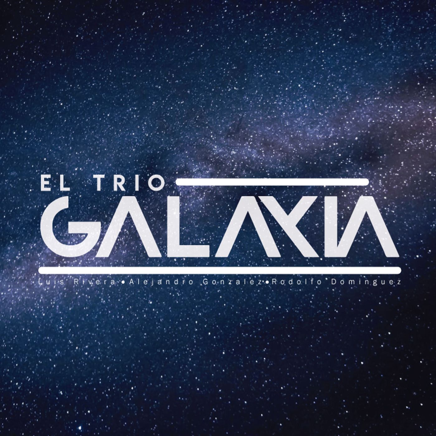 El espacio del trío galaxia