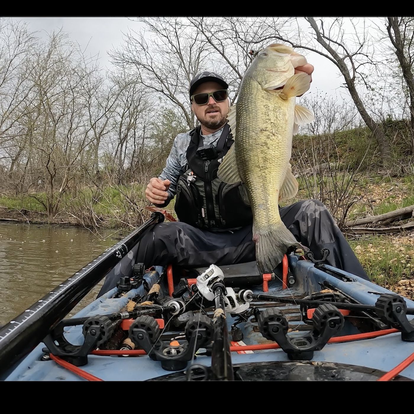Drew Gregory pulls out the Bassmaster Kayak Series Win on Grand Lake  - Interview