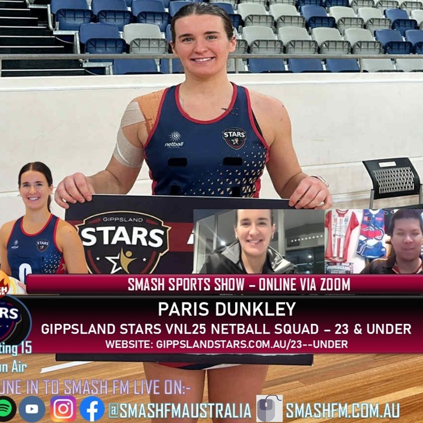 SSS15THYR: Gippsland Stars VNL25 23s Paris Dunkley Interviews 240725