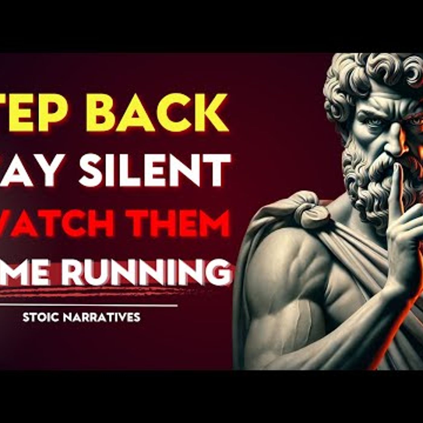 Step Back, Stay Silent, and Watch Them Come Running _ Stoic Philosophy Step Back, Stay Silent, and Watch Them Come Running _ Stoic Philosophy