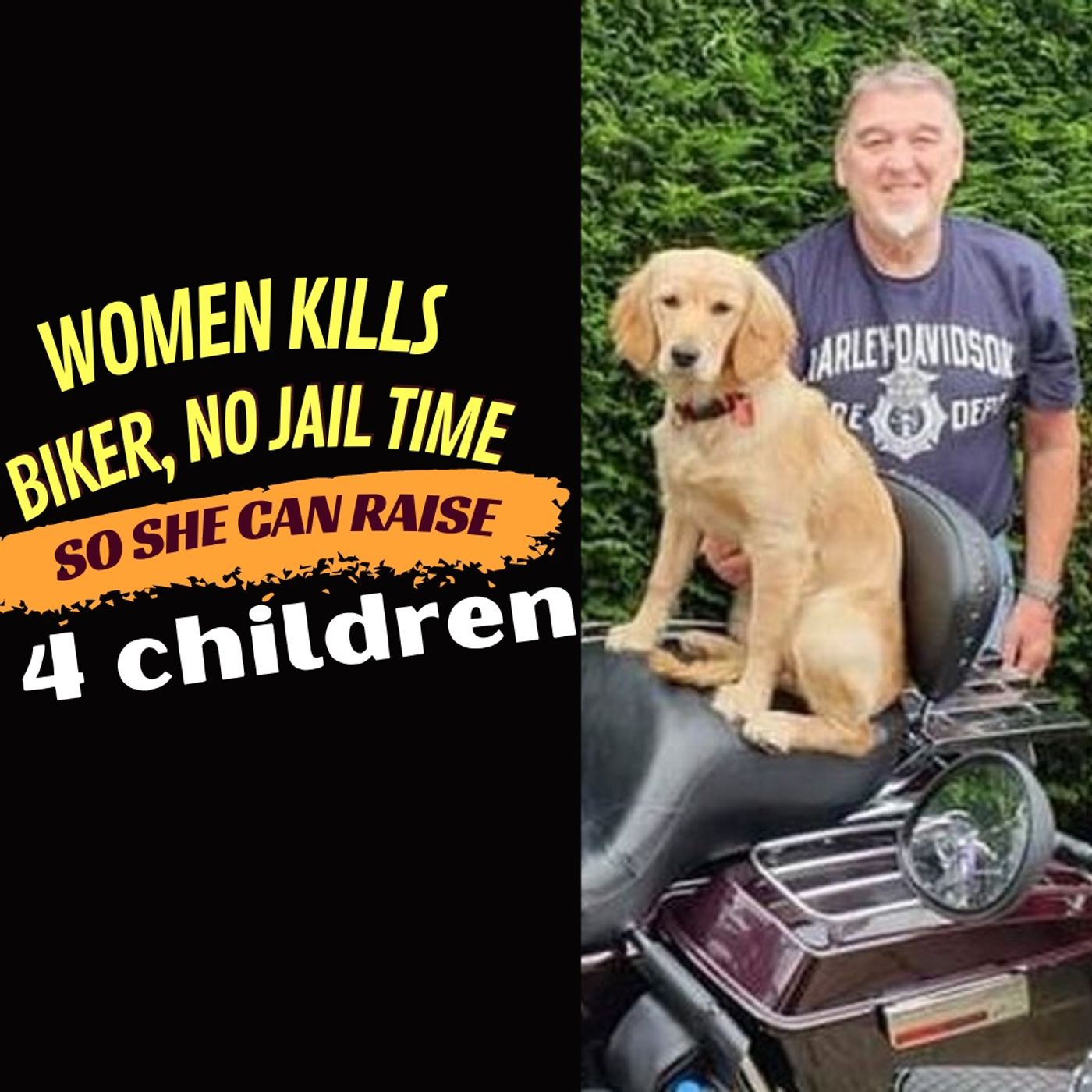 Woman Kills Biker & Walks Free Because She Has to Raise Children