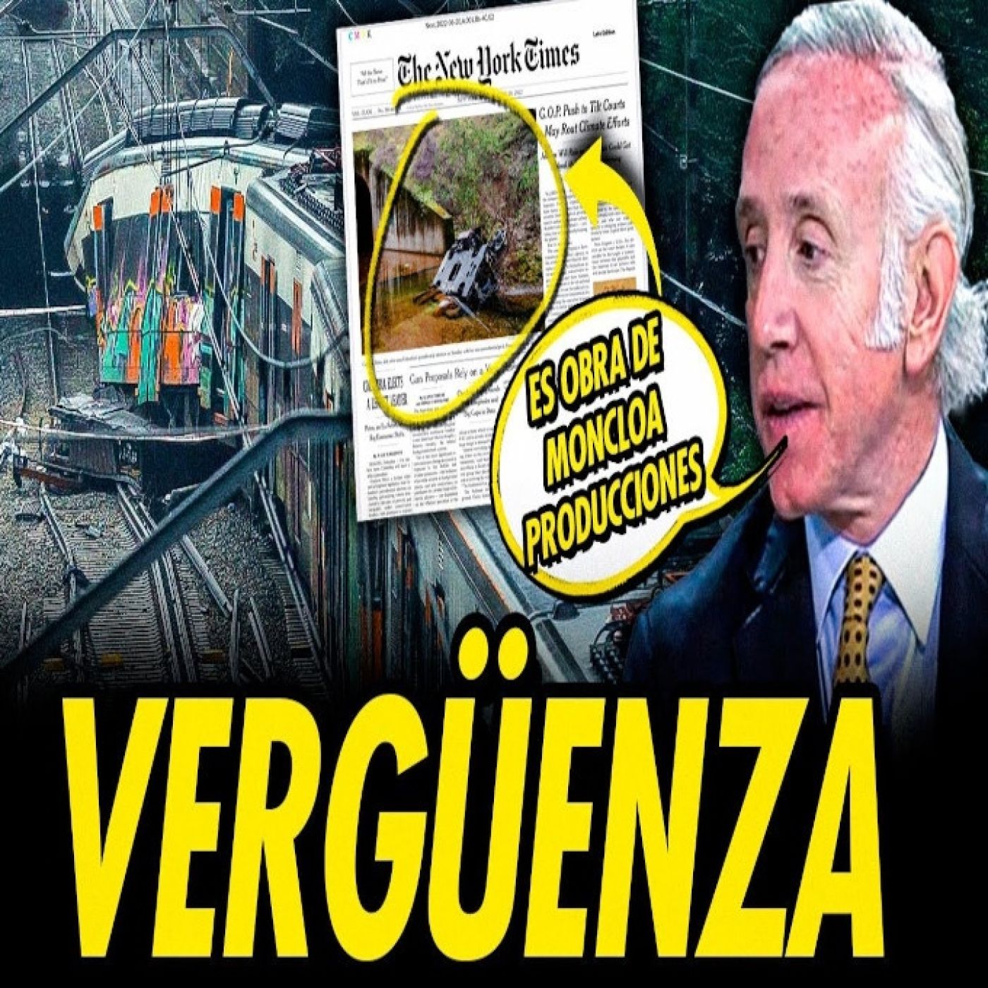 NUEVO ACCIDENTE FERROVIARIO MORTAL Y EL BUITRERÍO MEDIÁTICO ACTÚA DE NUEVO episode artwork