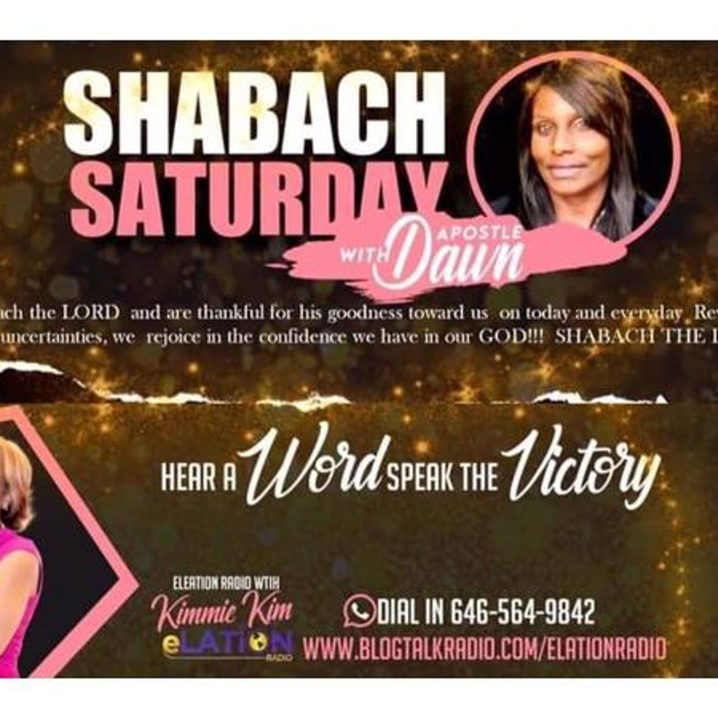 Shabach Saturday with Apostle Dawn episode artwork