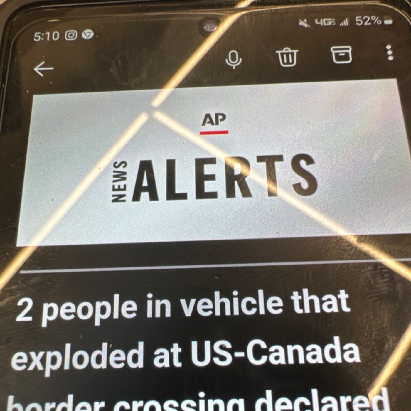 Deadly Explosion at US-Canada Border Crossing