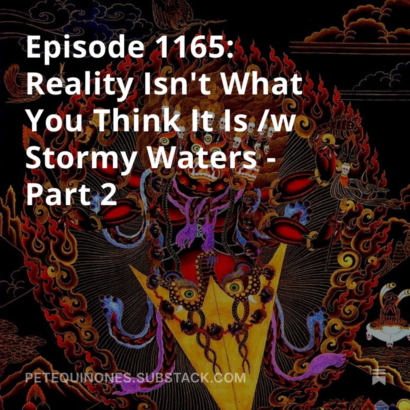 Episode 1165: Reality Isn't What You Think It Is /w Stormy Waters - Part 2
